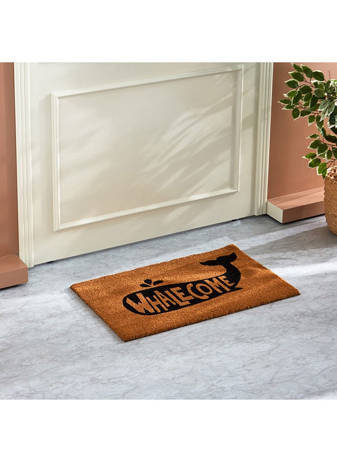 Home Box - Whalecome Printed Coir Doormat 40 x 75 cm - Image 1