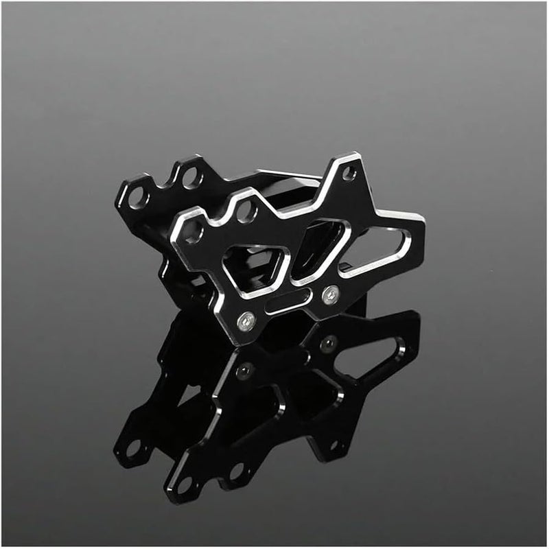Silver Rear Brake Fluid Reservoir Chain Guide Guard Cover for YZ125 250 250F 450F - Image 1