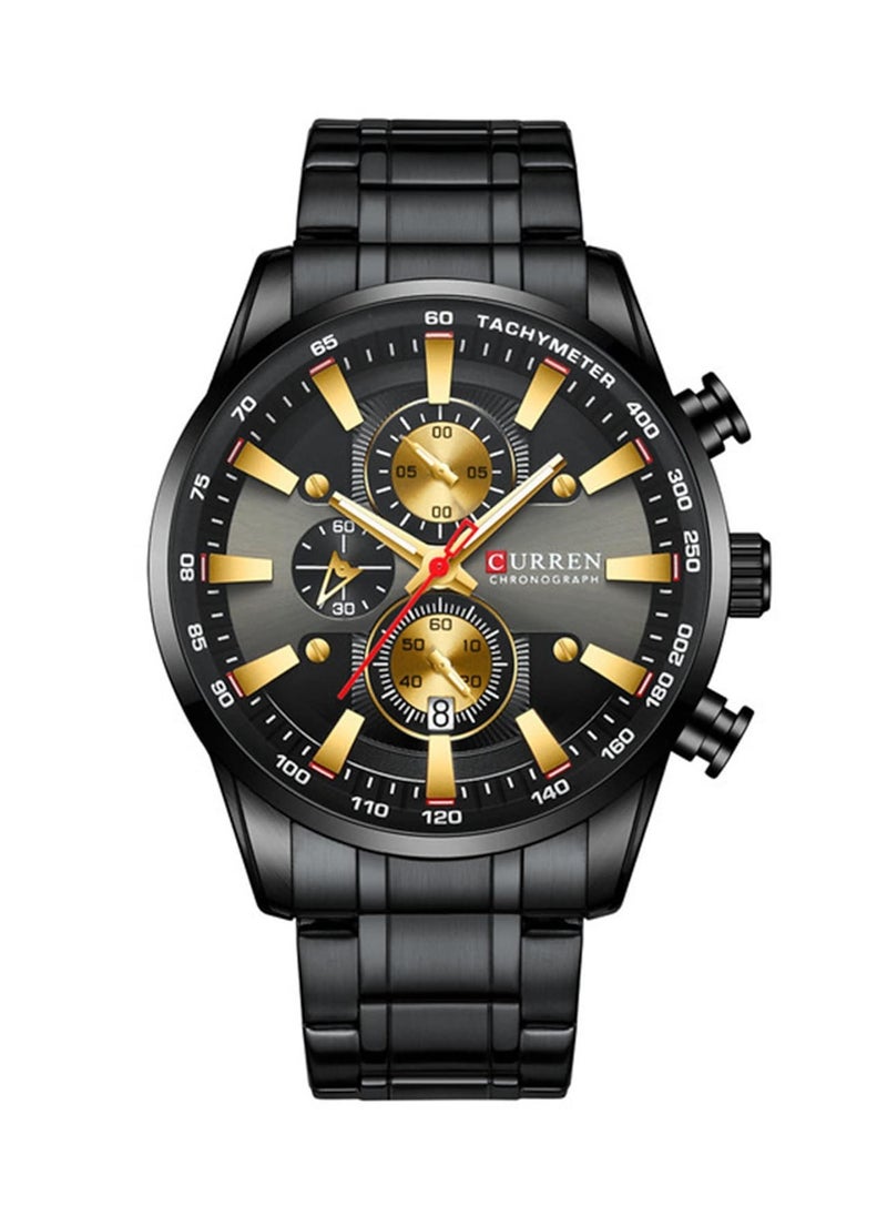 CURREN CURREN 8351 Original Stainless Steel Wrist Watch For Men  - Image 1