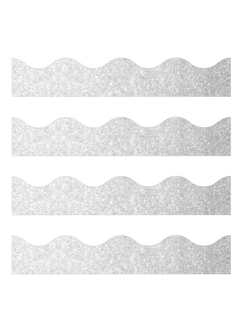 Bulletin Board Border Shine Scalloped Borders Bulletin Board Border Decorative Bulletin Board Trim Poster Borders Classroom Decoration Strips