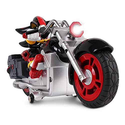 NKOK Sonic Sega All-Stars Racing RC Shadow Motorcycle; Full Function 2.4 GHz Radio Control with Turbo Boost; Ages 6+ - Image 5