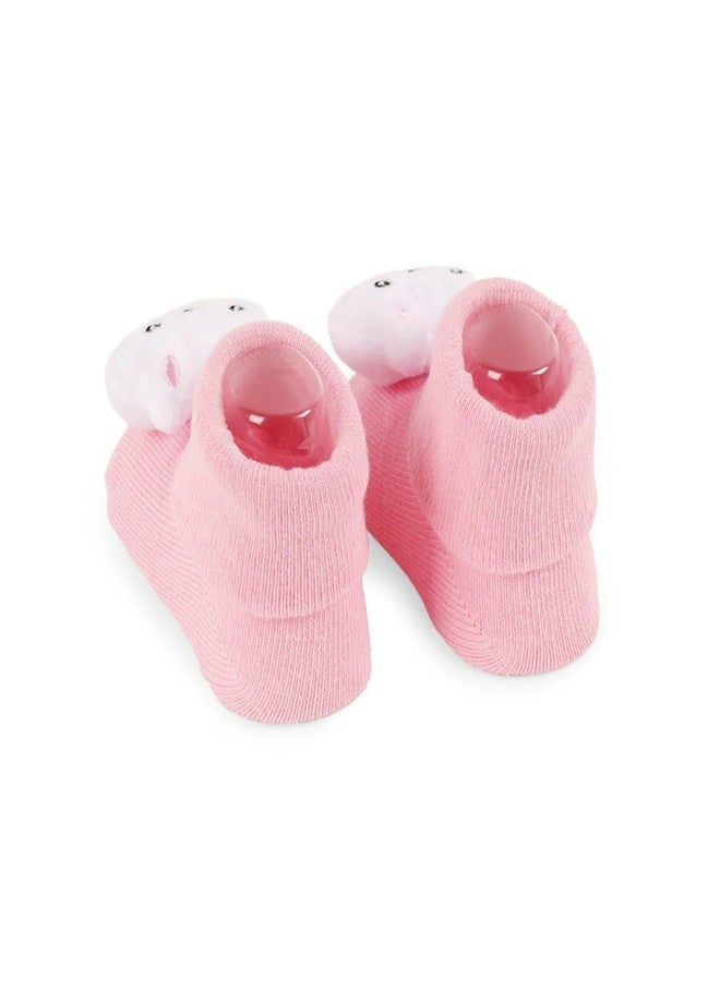 Kicks & Crawl Baby Boys & Baby Girls Anti-skid/slip Purrfect Paws Socks For Baby Boys and Girls Blue/Pink (Pack of 2) - 0-9M - Image 4