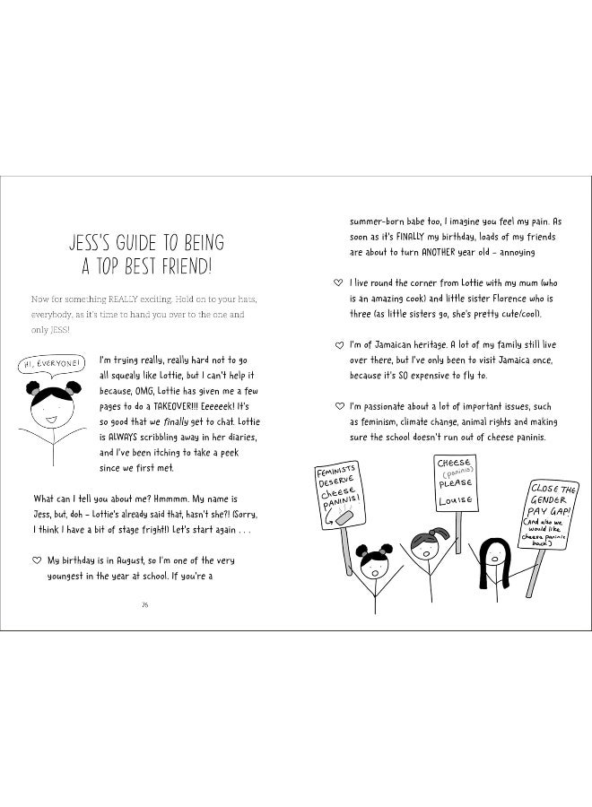 Lottie Brooks's Essential Guide to Life: Write Your own Diary with Lottie: activities and advice from the hilarious Lottie Brooks - Image 1