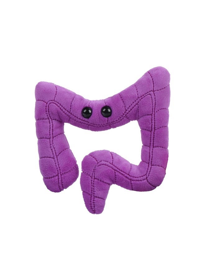 Giant Microbes GIANTmicrobes Colon Plush, Colonoscopy Gift, Funny Colon Gifts, Colorectal Cancer Awareness, Gastroenterologist Gifts, Guts Plush Toy - Image 1