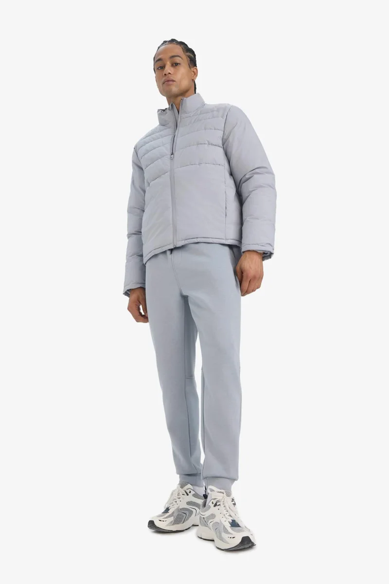 Defacto  DeFactoFit Regular Fit Zippered Waterproof Jacket for Men | Best Price UAE