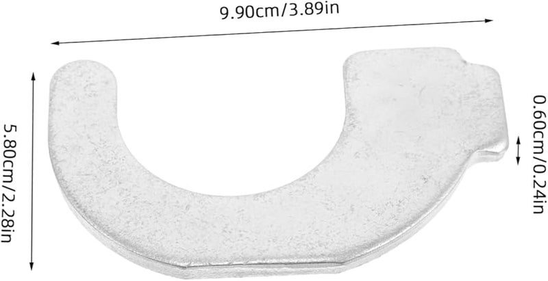 قطعتان من خطافات سقالة متينة أقفال آمنة لحوامل الألواح دعامات أقواس الدعم - Image 3