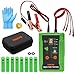 THIKPO Universal Fuel Injector Tester Cleaner Tool Kit DIY Cleaning Tool with 8 Pulse Modes 4 Wire Dual Channel for 2 Injectors 8 Size Adapters 12V5V Output Power - Image 2