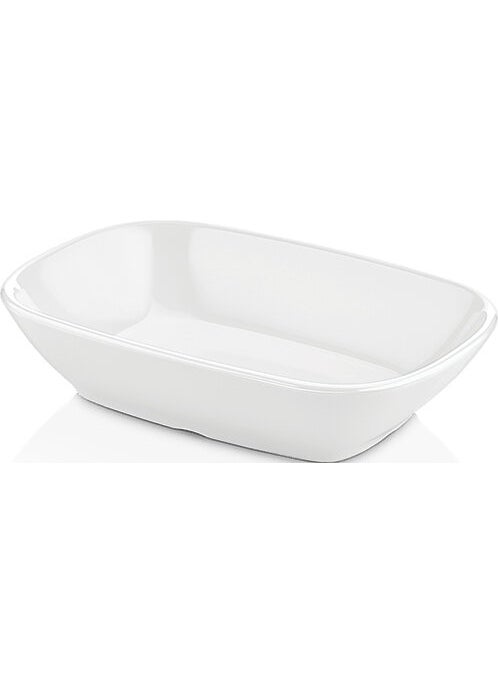 TAHA Melamine Square Boat Plate 14 Cm (12 Pieces) 