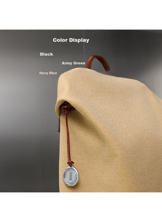 Ito Truffle2 Backpack, Business Design Laptop Bag, 12l, Rock White Air Bag, Fashionable Versatile Trendy For Men And Wome - Image 5