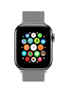 FITIT FITIT Stainless Steel Metal Strap Milanese Loop Alloy Replacement for iWatch Series 9 and Below,38mm 40mm 41mm with powerful Magnetic lock, Silver  - Image 4