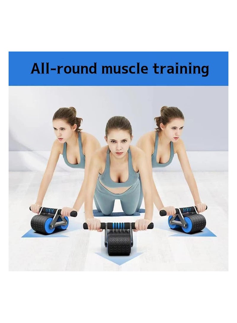 Spall Automatic Rebound Abdominal Wheel For Beginners Abdominal Muscles Abdominal Fitness Equipment Home Female Belly Reduction Male Tank Wheel - Image 2