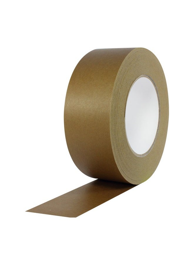 Pro Tapes Protapes Pro 184Hd Rubber High Tensile Kraft Flatback Carton Sealing Tape With Paper Backing 7 Mils Thick 55 Yds Length X 2 Width Dark Brown (Pack Of 1) 