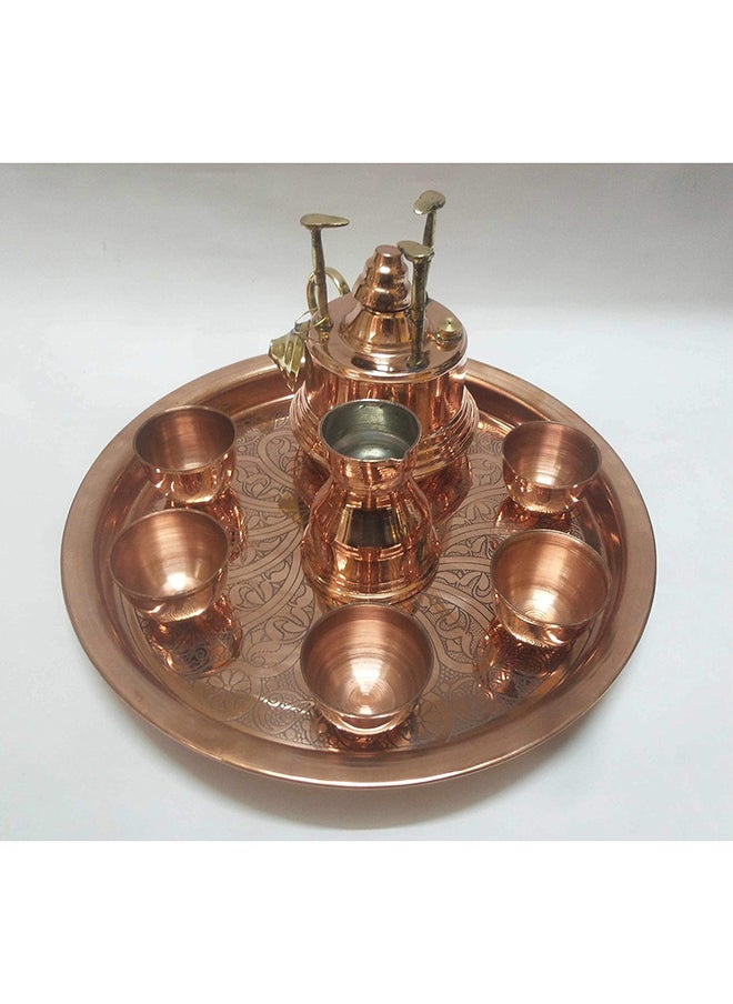 Generic Coffee Osmani Brass For Ramadan Decorative 