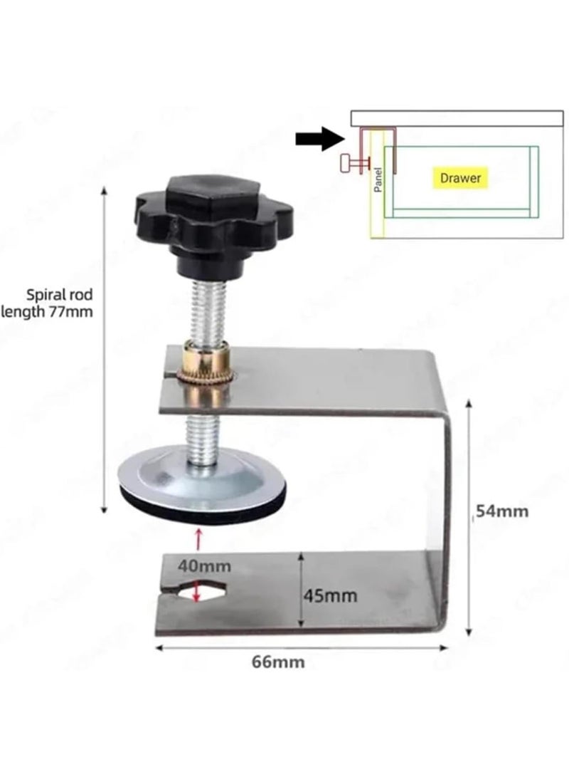 GGOOT C Clamp Cabinet Hardware Jig Drawer Fixing Clip for Install Door Drawer Flexible Woodworking Tools 4PCS Plus  - Image 4
