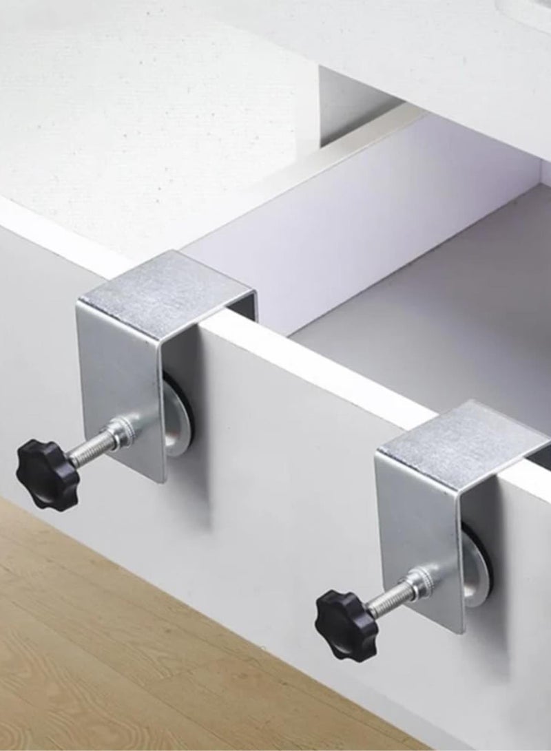 GGOOT C Clamp Cabinet Hardware Jig Drawer Fixing Clip for Install Door Drawer Flexible Woodworking Tools 4PCS Plus  - Image 5