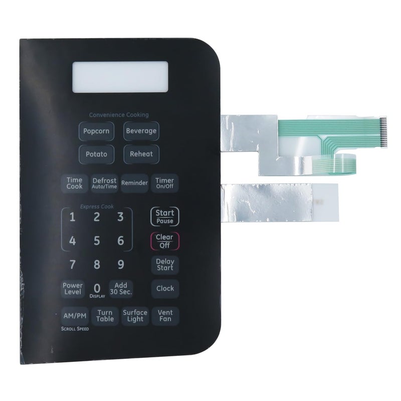 SHISHISHUN WB56X10822WB56X10826 Compatible with GE Microwaves Touch Control Panel Membrane Switch Touchpad - Image 2
