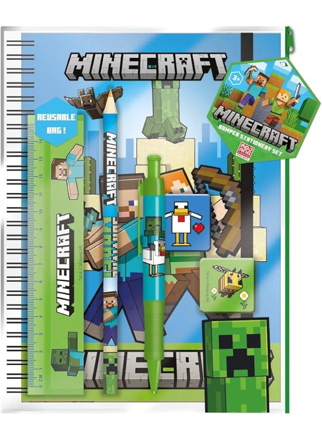 Pyramid Minecraft Printed Stationery Set School  - Image 4