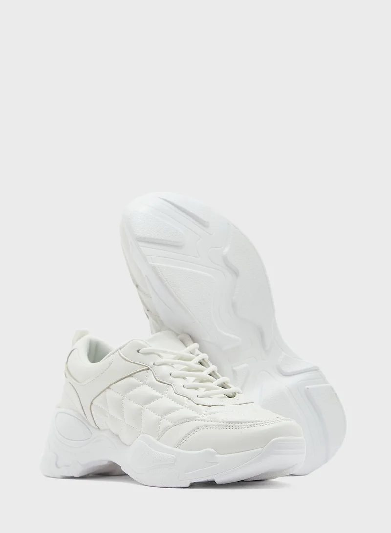 Ginger Quilted Chunky Sneaker
