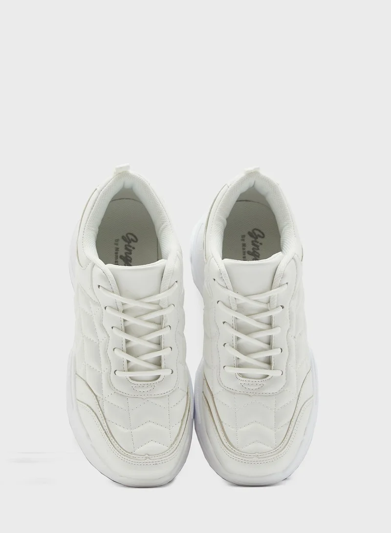 Ginger Quilted Chunky Sneaker