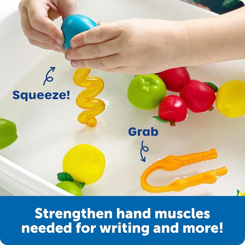 Learning Resources Helping Hands Fine Motor Tool Set Toy and Sensory Games Ages 3+ Multi-color 4 Items - Image 3