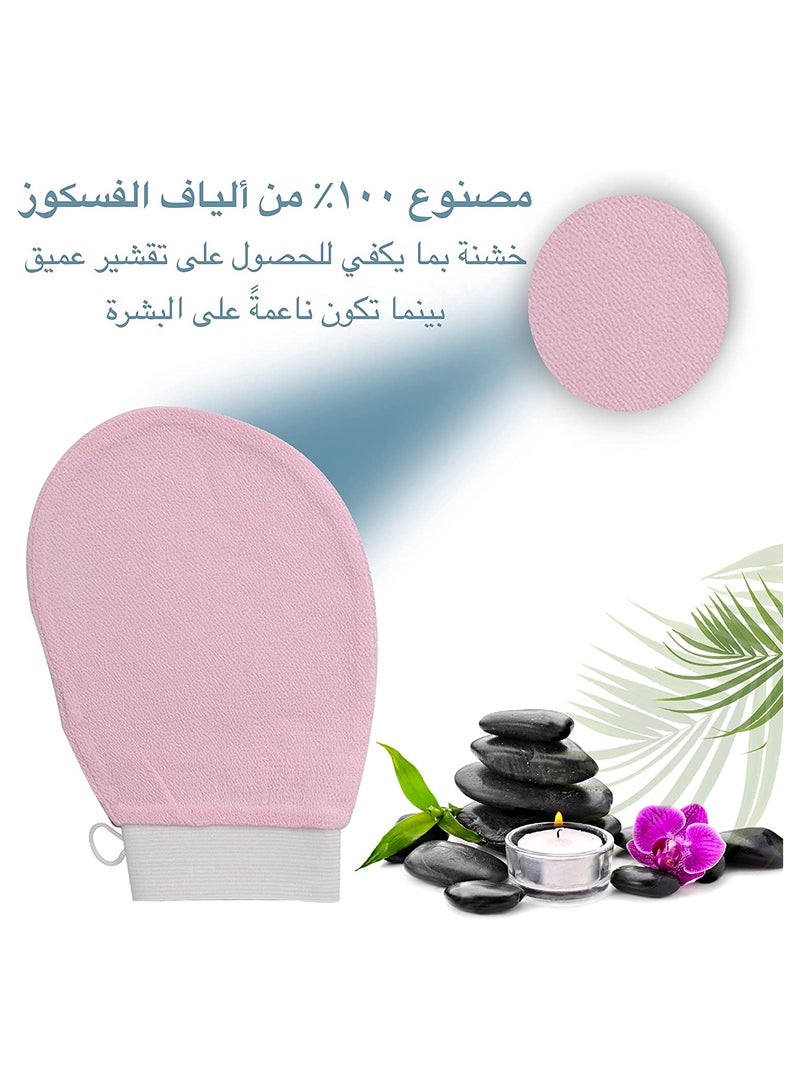 Korean Exfoliating body Gloves Shower Scrub and Dead Skin Remover  - Image 2