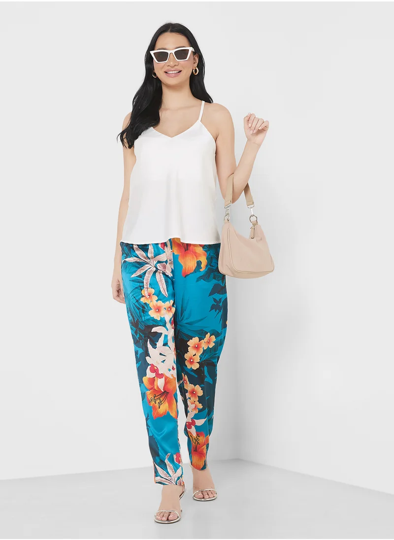 GUESS Floral Printed Pants