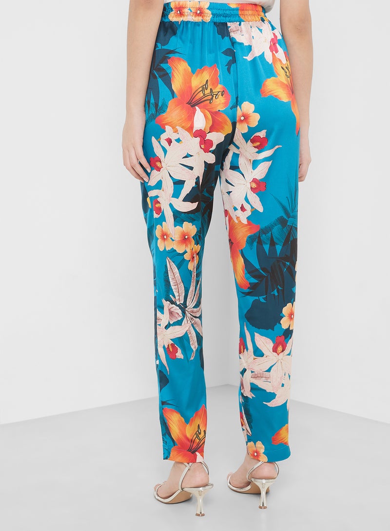 GUESS Floral Printed Pants - Image 2