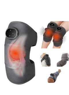 Generic Fever Knee Shoulder Elbow Arm Calves Ankles Massager with 5 Heating Level plus 3 Vibration Modes Touch Panel Massager Built in 1800mah Battery for Relaxation Relieves Cramps and Muscle Soreness Soothing Muscle Massager  - Image 1