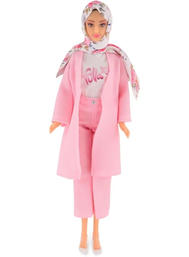 Fulla Trendy Outfit Doll Includes Detailed Modern Clothes for Styling Fun, Great for Role Play & Dress-Up Fashion Games Ideal for Kids Who Love Dolls and Outfit - Image 1