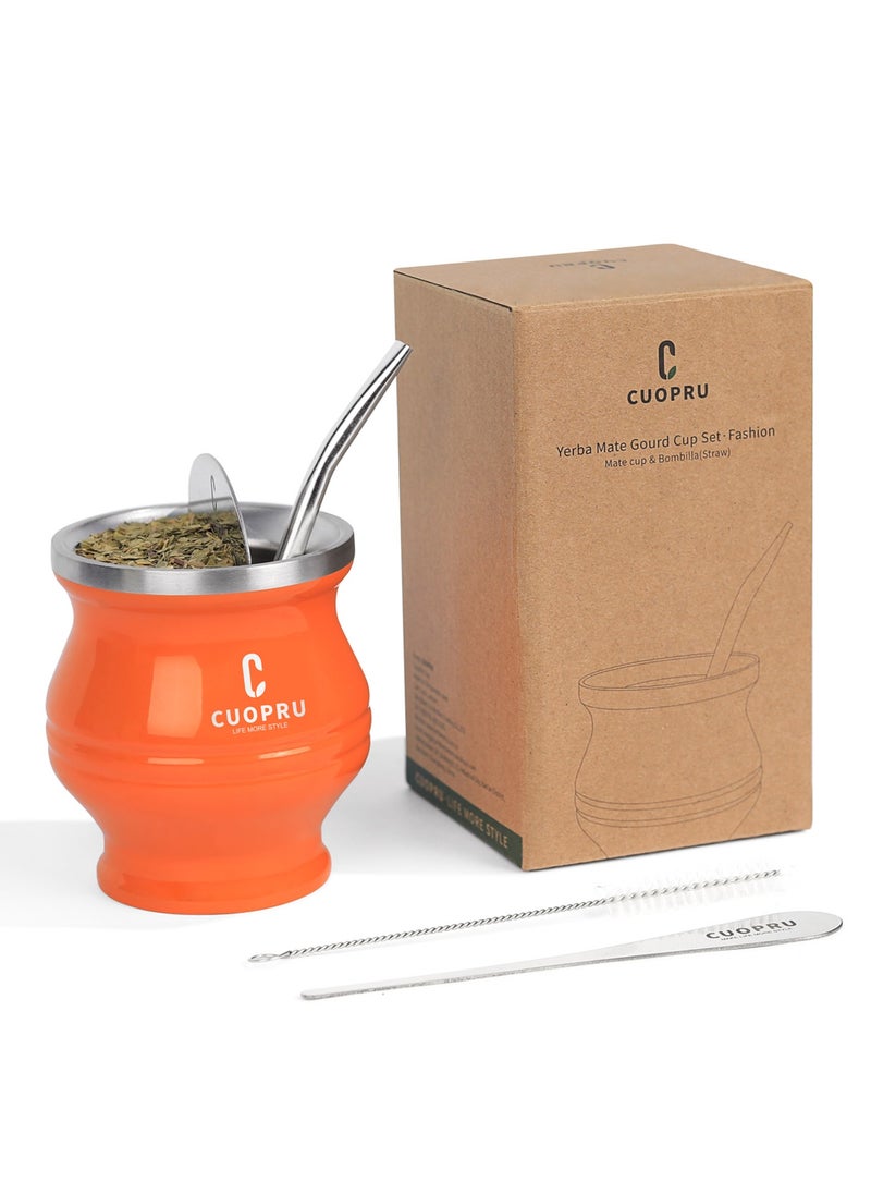 CUOPRU Yerba Mate Cup Set with Bombilla(Straw), Tea Filter - pzsku/ZD19E35C79DCAF91F5F1AZ/45/_/1717119734/57187376-e292-44d4-8a89-68ecaf92c3ce