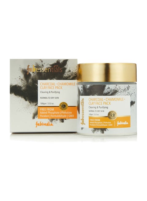 Fabessentials Face Pack Charcoal Chamomile