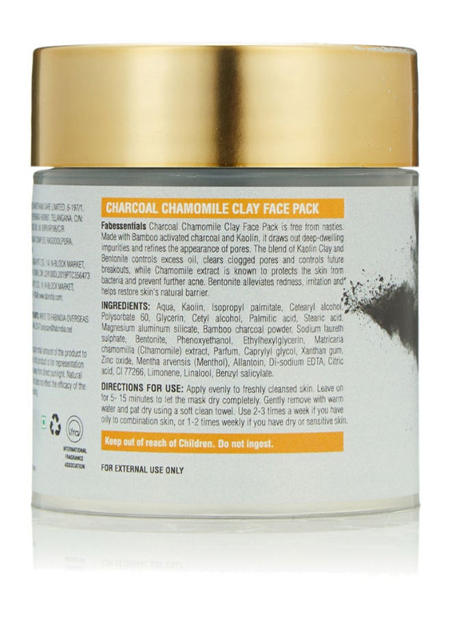 Fabessentials Face Pack Charcoal Chamomile