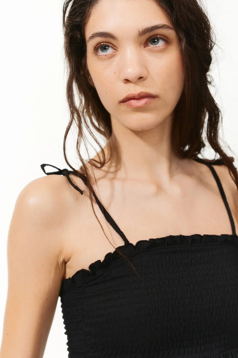 H&M Smocked strappy top