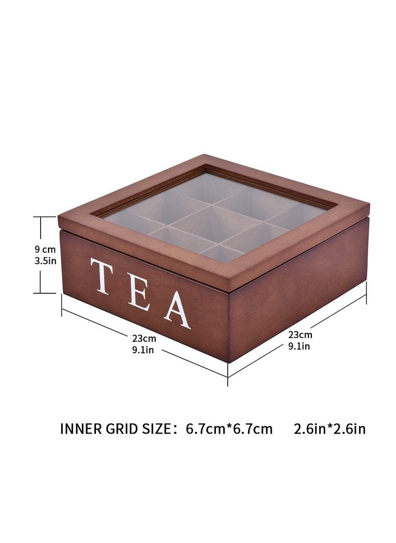 شو وو - صندوق تخزين الشاي الخشبي Teabag Storing - Image 1
