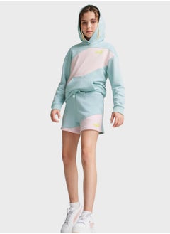 PUMA Kids Power Colorblock Shorts  - Image 3