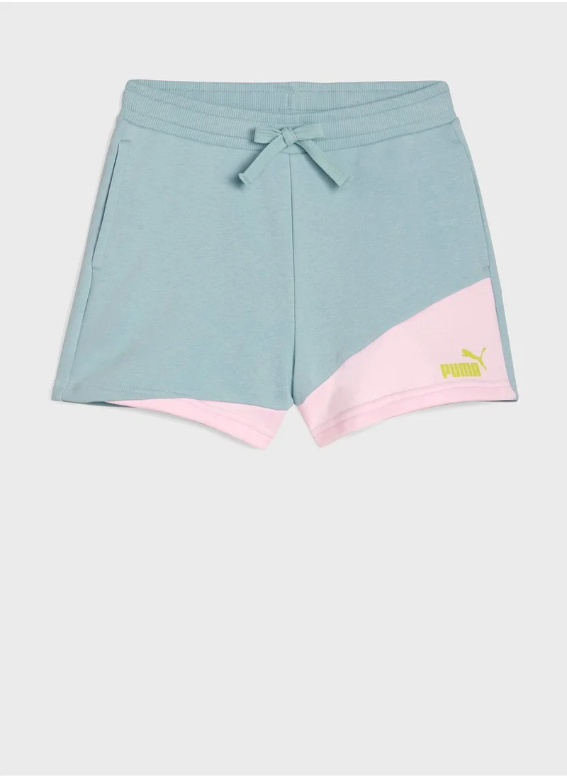 PUMA Kids Power Colorblock Shorts