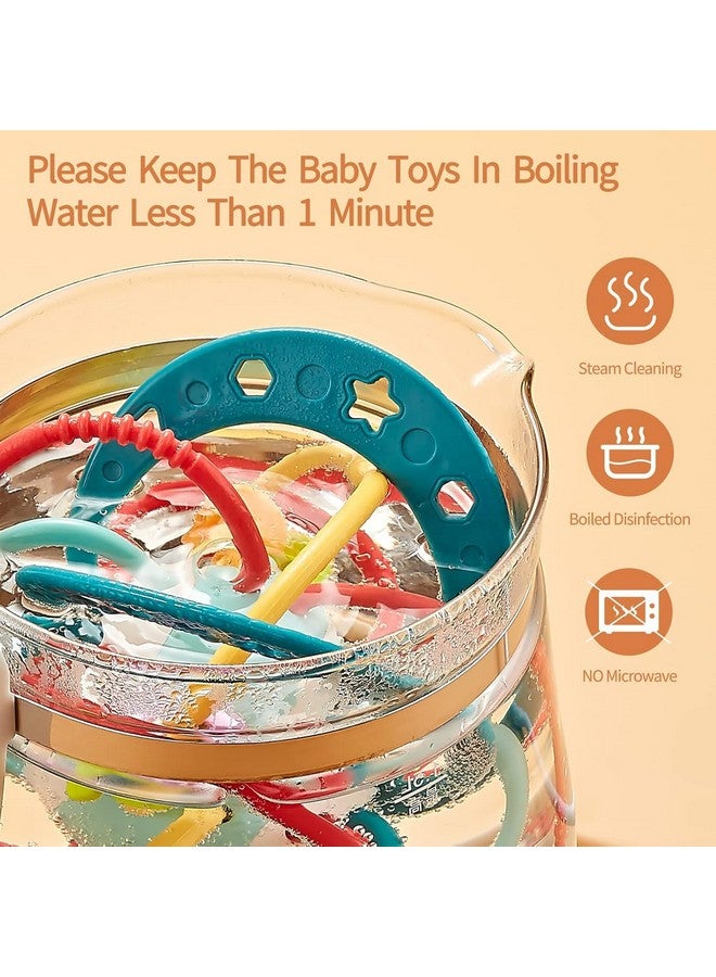 ماجيك واند لعبة عضاضة الأطفال من Magicwand Sensory Infant Baby Teether Loopi خالية من مادة BPA للأطفال حديثي الولادة【عبوة من قطعة واحدة】【آمنة بنسبة 100% وغير سامة】【من عمر 6 أشهر فما فوق】【متعددة الألوان】 - Image 3