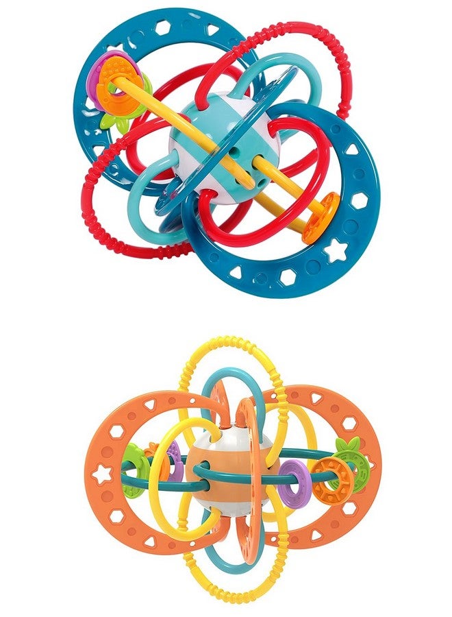 ماجيك واند لعبة عضاضة الأطفال من Magicwand Sensory Infant Baby Teether Loopi خالية من مادة BPA للأطفال حديثي الولادة【عبوة من قطعة واحدة】【آمنة بنسبة 100% وغير سامة】【من عمر 6 أشهر فما فوق】【متعددة الألوان】 - Image 1