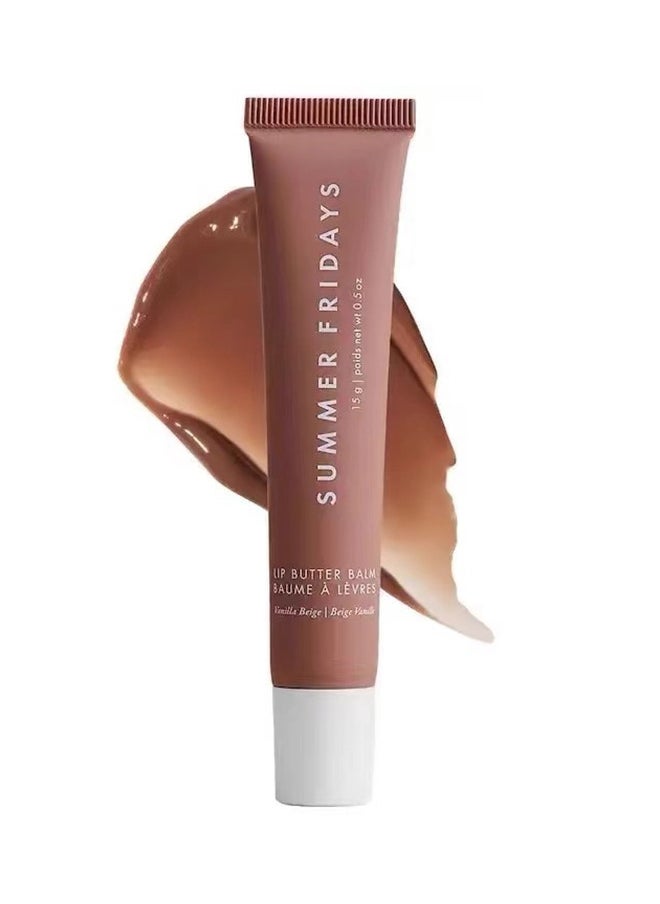 SUMMER FRIDAYS Summer Fridays Lip Balm, Moisturizing Natural Lip Balm, Moisturizes And Brightened, Contains Shea Butter, Lip Care For Dry Lips (Vanilla Beige)  - Image 1
