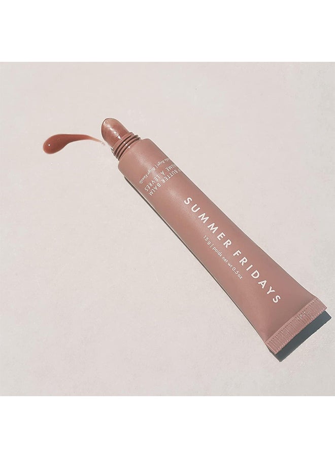 SUMMER FRIDAYS Summer Fridays Lip Balm, Moisturizing Natural Lip Balm, Moisturizes And Brightened, Contains Shea Butter, Lip Care For Dry Lips (Vanilla Beige)  - Image 5