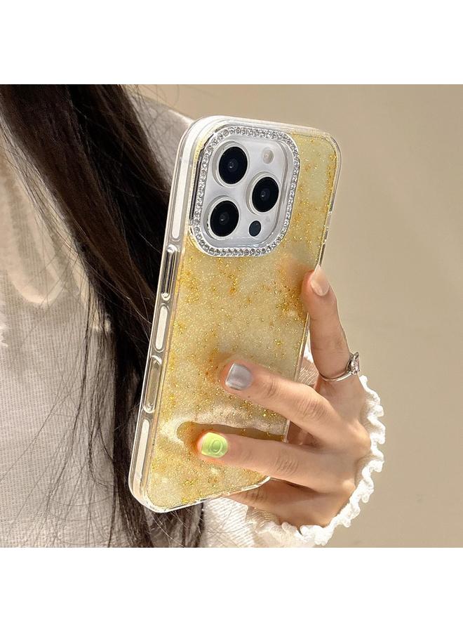 S-TOP Case For iPhone 16 Plus Diamond Frame Glitter PC Hybrid TPU Phone Case - Image 3