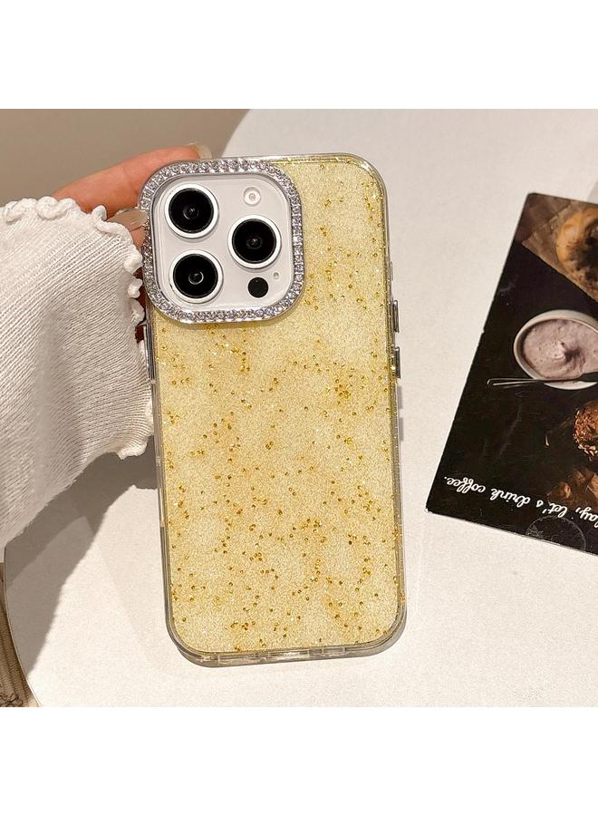 S-TOP Case For iPhone 16 Plus Diamond Frame Glitter PC Hybrid TPU Phone Case - Image 2