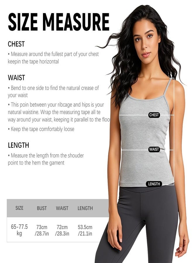 PALAY® Womens Thermal Tank Top Thick Fleece Lined Shirts Winter Underwear Vest Outdoor Tops Camisole Fleece Shirts Warm Vest, White - Image 2