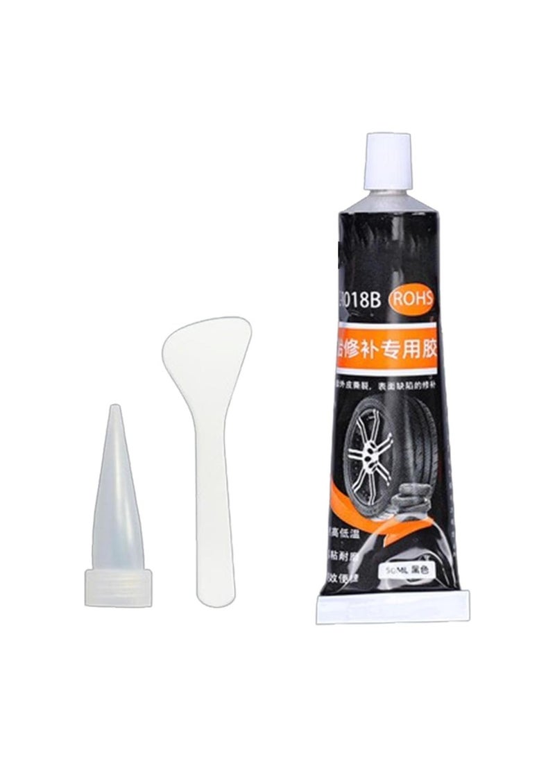 Waterproof u0026 High Temperature Resistant Tire Repair Glue,Rubber Cement Tire Repair,Tire Patch Glue,Tire Sidewall Repair,Black Rubber Glue,Shoe Glue for Rubber Soles,Tire Sealant (1PCS)  - Image 1