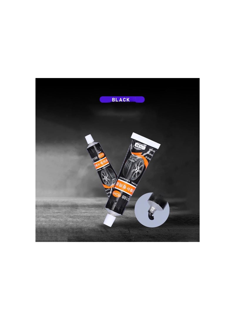 Waterproof u0026 High Temperature Resistant Tire Repair Glue,Rubber Cement Tire Repair,Tire Patch Glue,Tire Sidewall Repair,Black Rubber Glue,Shoe Glue for Rubber Soles,Tire Sealant (1PCS)  - Image 2