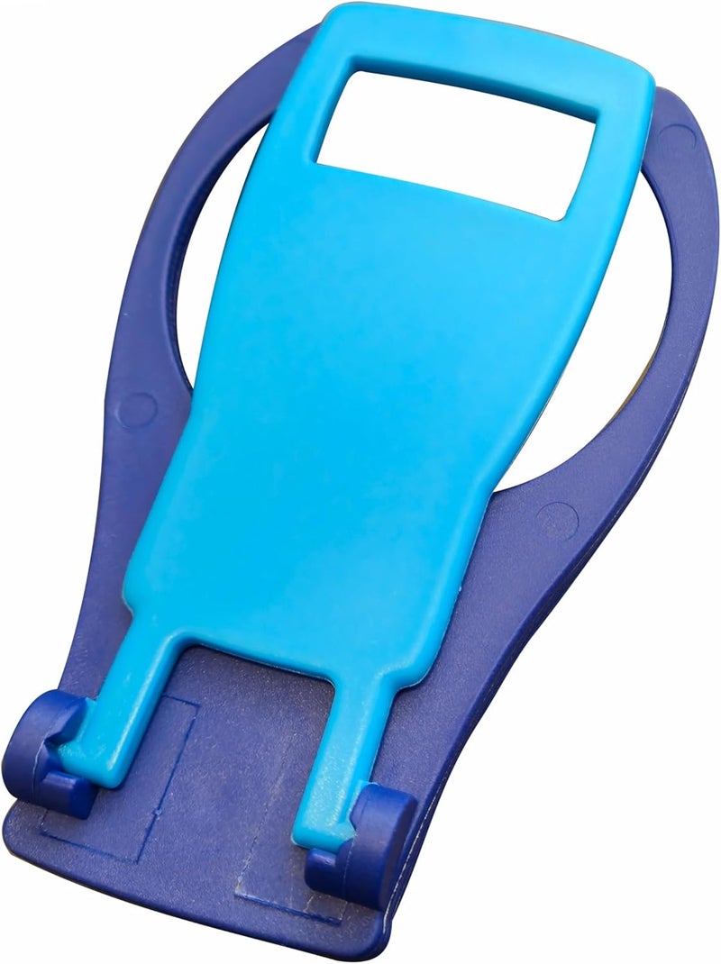 CarryAround Fold Away Cup Carrier/Caddy [Made in UK] [Blues] Take-Out Coffee Soft Drink Pint Beer Beverage Holder, Sturdy Reusable Pocket Size, Festival Sports Gigs Easy Safe - hot Drinks, 2,3,4 Cups - Image 3