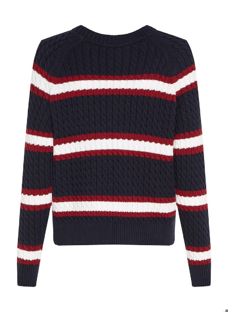TOMMY HILFIGER Cable Knit Sweater - Image 4