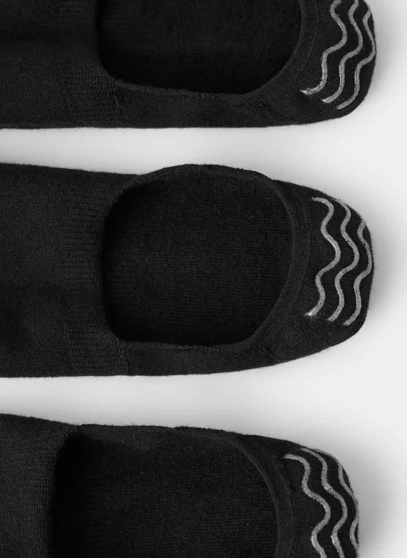Mango Man 3-pack of invisible socks