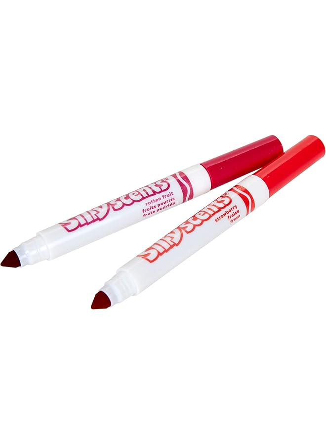 كرايولا مجموعة من 20 قلم تحديد عريض الخط قابل للغسل برائحة حلوة وكريهة من Silly Scents - Image 5