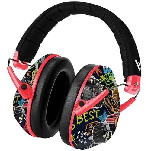 VANDERFIELDS Noise Cancelling Headphones for Kids, Age 3-16, Certified 27dB Noise Reduction, Sound Cancelling Safety Ear Muffs, Adjustable Size, Kids Ear Protection Events, Concerts, Fireworks, Autism - Image 1